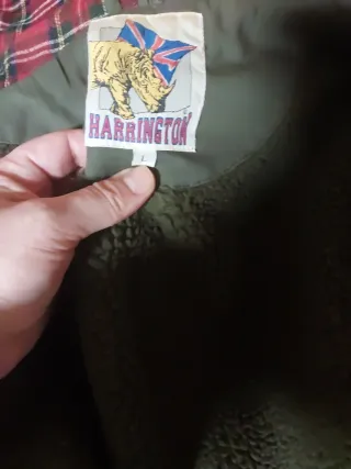 Parka Harrington Verde Militar