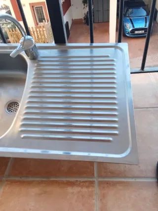 Fregadero de acero inoxidable