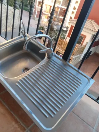 Fregadero de acero inoxidable