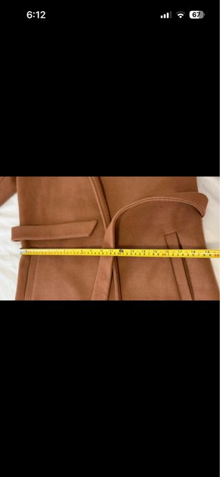 Cappotto ONLY con cappuccio e cintura