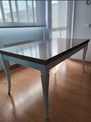Mesa de comedor madera rústica