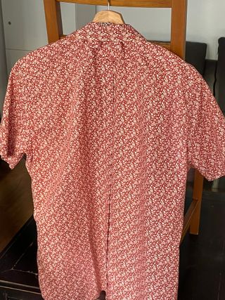 Camisa Ben Sherman Estampado Floral Roja