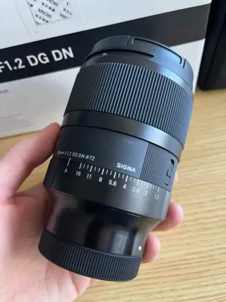 Objetivo Sigma 50mm 1.2 DG DN ART