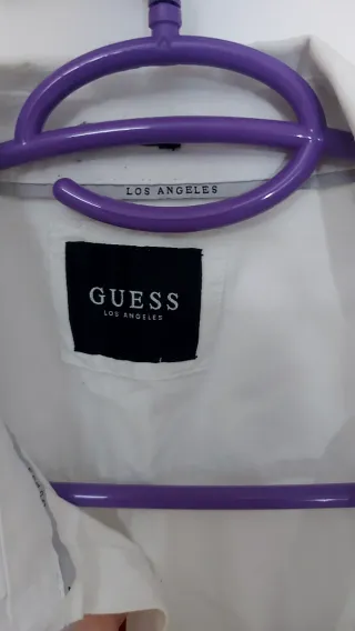 Camisa Guess Hombre Blanca