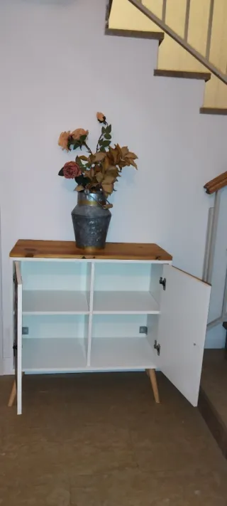 Mueble recibidor restaurado