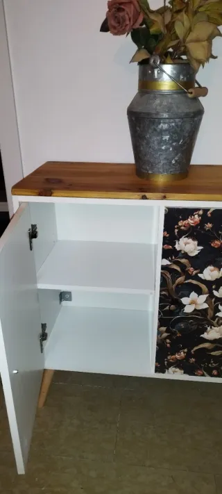 Mueble recibidor restaurado