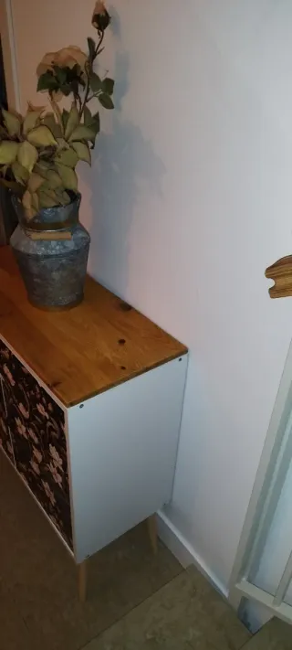 Mueble recibidor restaurado