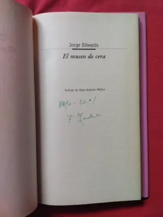 JORGE EDWARDS, EL MUSEO DE CERA