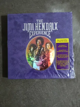 HENDRIX,VELVET BOX 1a ED 2000,8VINILOS. SELLADA!!!