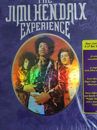 HENDRIX,VELVET BOX 1a ED 2000,8VINILOS. SELLADA!!!