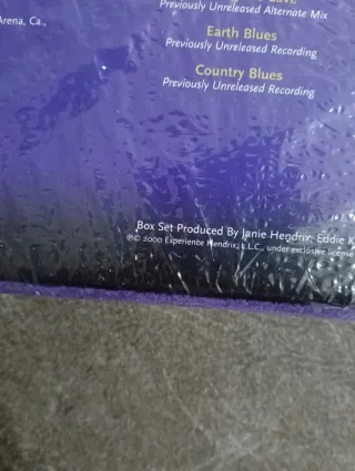 HENDRIX,VELVET BOX 1a ED 2000,8VINILOS. SELLADA!!!