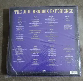 HENDRIX,VELVET BOX 1a ED 2000,8VINILOS. SELLADA!!!
