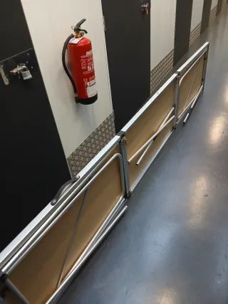 Mesa aluminio plegable