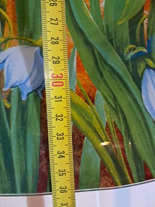 centrotavola vassoio piatto  in vetro allefors nar