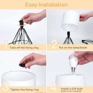 Lámpara Mesa Aigostar Retro Industrial