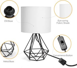 Lámpara Mesa Aigostar Retro Industrial