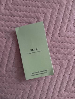 Mochila Tous azul con pelo