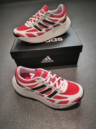 Zapatillas Adidas Adizero Rojas y Blancas