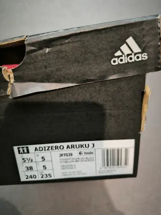 Zapatillas Adidas Adizero Rojas y Blancas