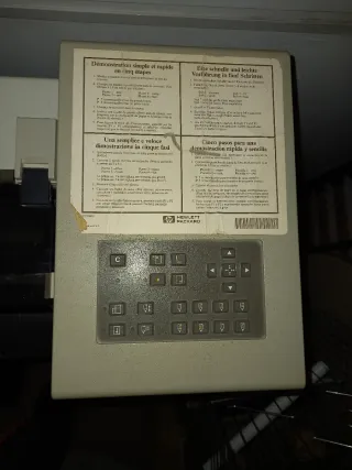 Plotter HP A0 Plumillas Beige