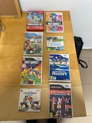 Consola Wii Negra Nintendo