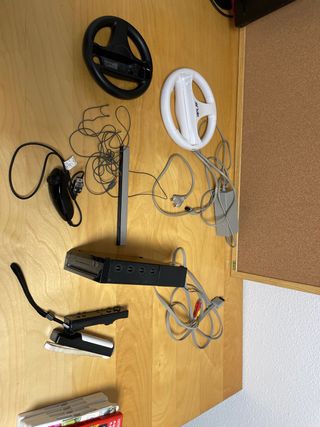 Consola Wii Negra Nintendo