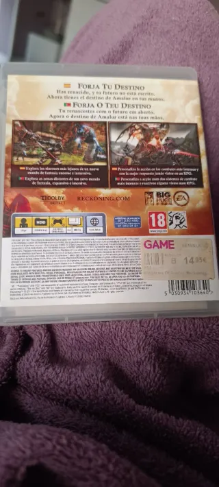 3 Videojuegos - FIFA 16 PS4 - RECKONING PS3 -BAKU