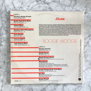 LP Boogie Woogie Jazz