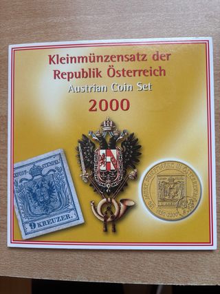 Austria Set Monedas 2000