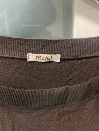 Jersey Motel Talla M marrón