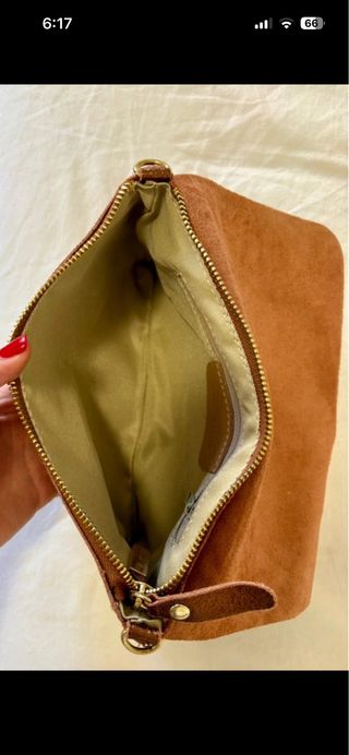 Pochette vera pelle Made in Italy