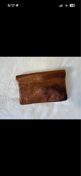 Pochette vera pelle Made in Italy
