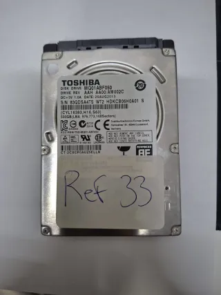 Disco Duro Toshiba 2.5 500GB MQ01ABF050