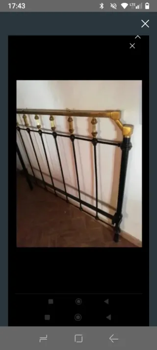 Vendo cabecero antiguo 135cm