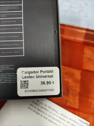 Cargador Leotec Universal Portátil 90W