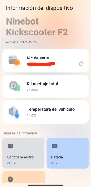 Patinete Eléctrico Segway Ninebot F2