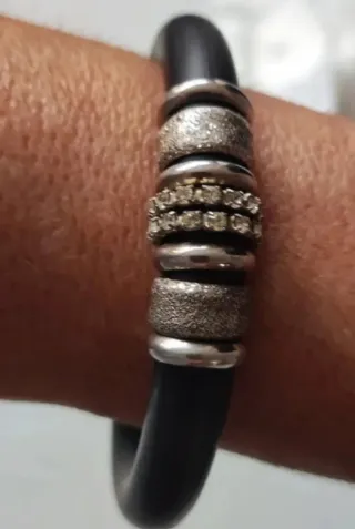 Pulseras plata de ley