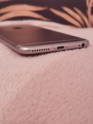 iPhone 6s Plus Plata, 128gb, batería 100% salud.