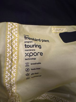 Pantalón esquí Blackcrows impermeable a estrenar