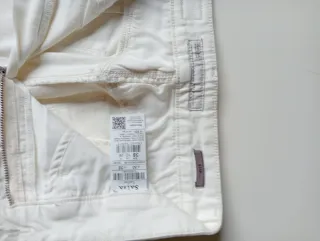 Pantalón Salsa destiny Blanco crudoTalla 38 Nuevo