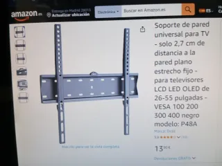 Soporte TV Extensible Negro