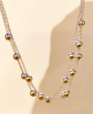 Conjunto Collar y Pulsera  Plata