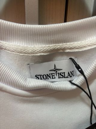 Maglione Stone Island Bianco Taglia S