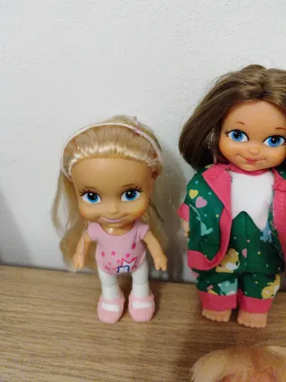 Lote de 4 Muñecas Barriguitas