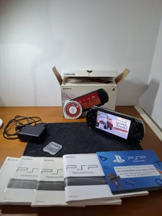 Sony PSP 1000 Negra Completa