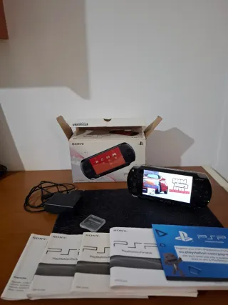 Sony PSP 1000 Negra Completa