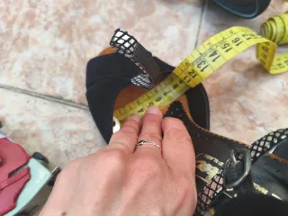 Zapatos de tacón negros para bailar