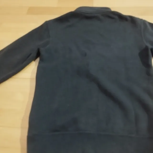 Sudadera Nike negra media cremallera