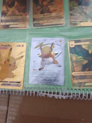 Cartas Pokémon Charizard Doradas