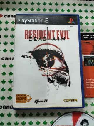 Resident Evil Dead Aim PS2 FR